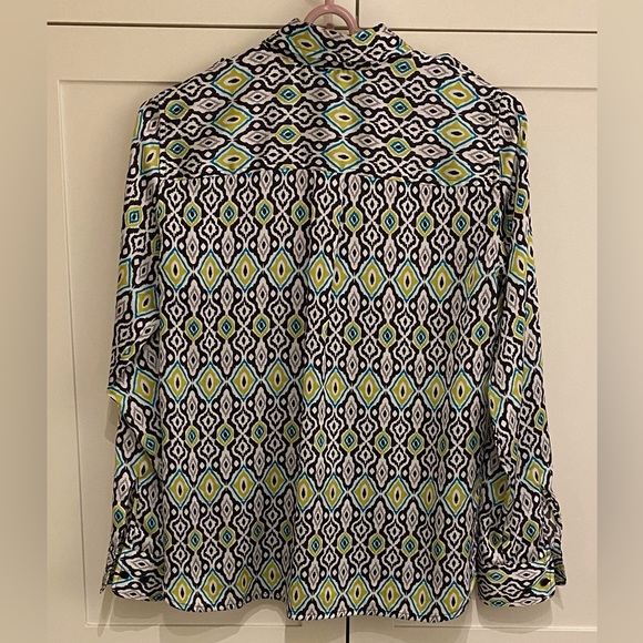 JONES NEW YORK SIGNATURE beautiful eye-popping Blouse! - Picture 6 of 6